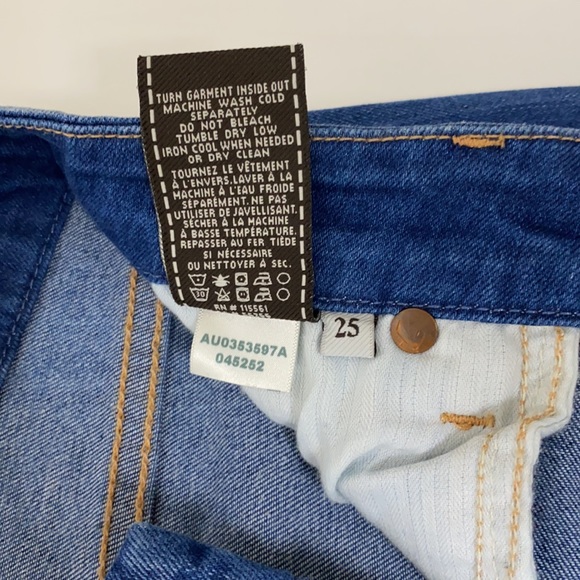 7 for all mankind skinny jeans - Picture 8 of 10